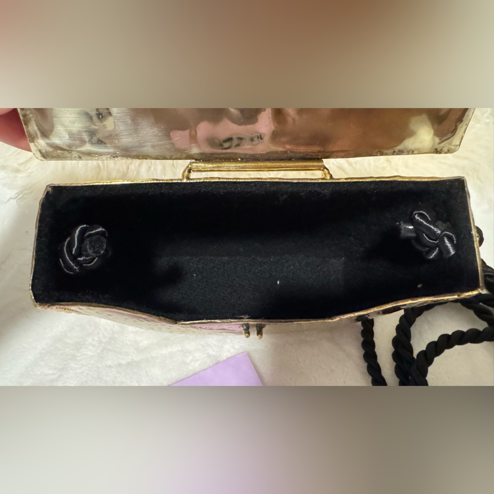 Lunacy Designs Vintage Handmade Artisan Mixed Metal Sea Life Themed Bag 1980s - Picture 8 of 17